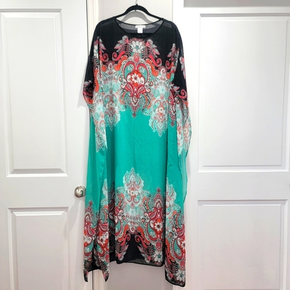NY&Co Full Length Swimsuit Beach Cover-Up